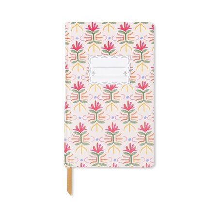 Tulip Journal - Orange Check