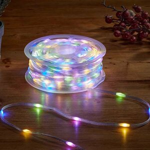 TwoTone String Lights - 500 LEDs - Warm/Multi, LV