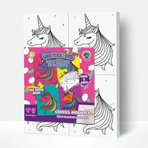 Unicorn Pop Art Paint By Numbers