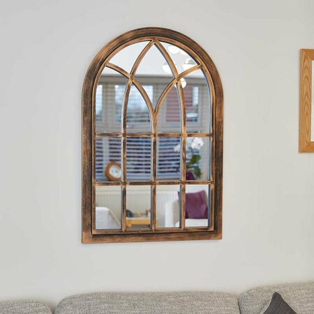 Victorian Home & Garden Mirror - Coppergris