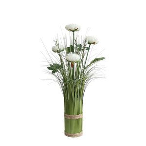 White Camellia Grass Bundle 45cm