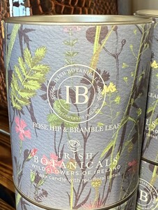 WILDFLOWERS-ROSEHIP AND BRAMBLELEAF TIN
