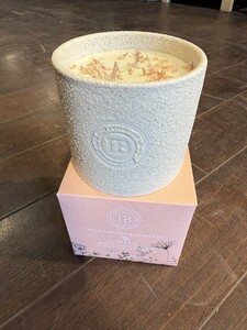 WILDFLOWERS-WILD ORCHID AND COMFREYCERAMIC CANDLE