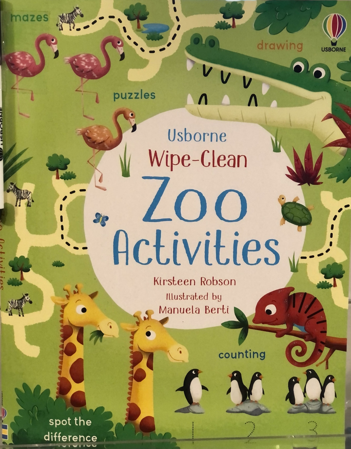 Wipe Clean Zoo Activities - D and M Garden Centre