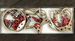 Wooden Reindeer Hanging