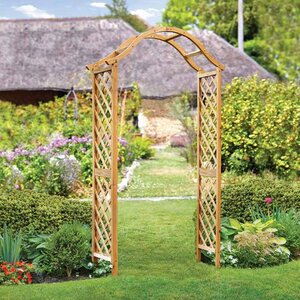 Woodland Garden Arch - Tan FSC 1
