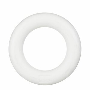 Wreath polystyrol white
