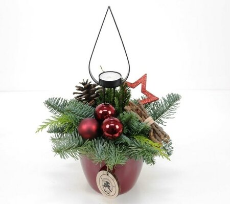 X-mas table arrangement