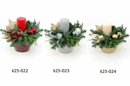 X-mas table arrangements mix  802